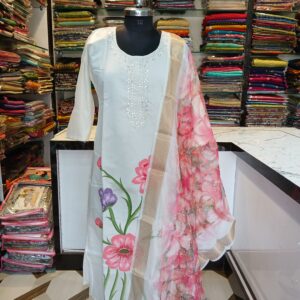 Designer Brush Paint Dress