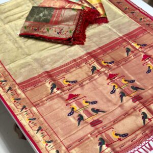 Tissue Pattu Sarees